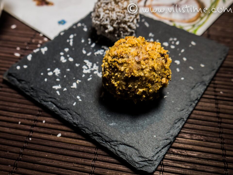 Сурови веган бонбони с мака, кашу и кокос