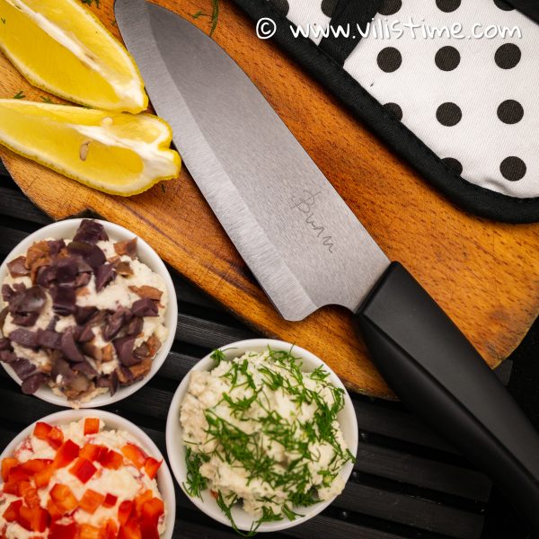 Керамичен кухненски нож Вили (+ протектор и безплатна доставка)